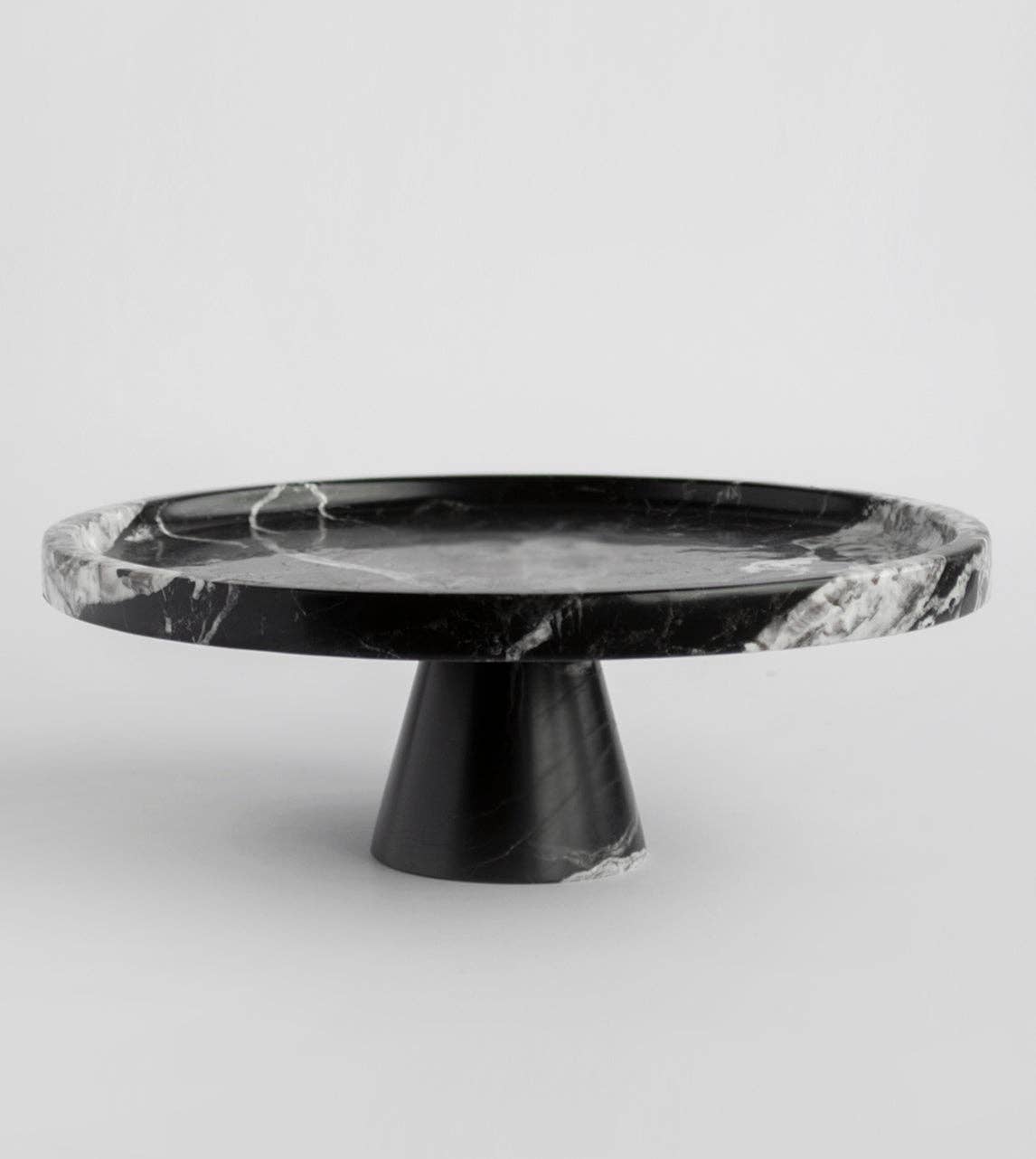 Black Marble Cake Stand by Kiwano Concept