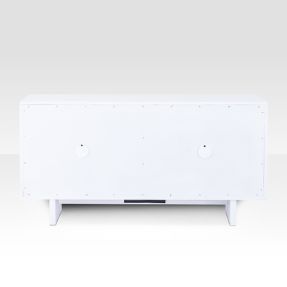 Rear view of the Riva Sideboard showing the high-quality finished back panel suitable for open-concept placement.